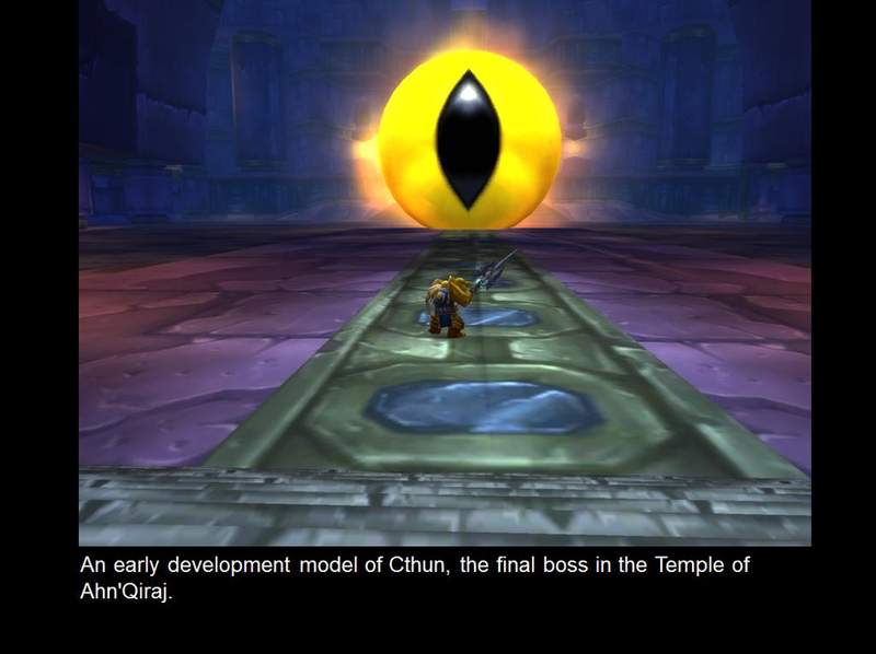 Illustration for article titled Este era el aspecto de World of Warcraft durante su desarrollo